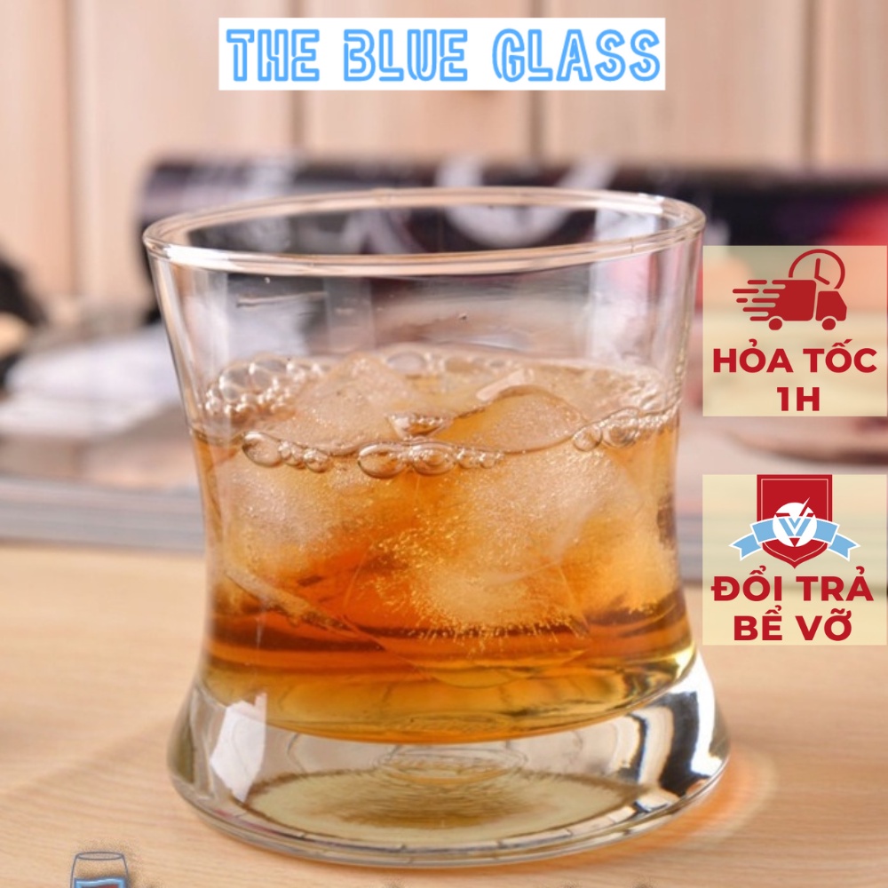 Cốc Thủy Tinh Cao Cấp, Ly Thủy Tinh Ocean Tango Double Rock Chất Lượng Cao Dung Tích 350ml - B11312