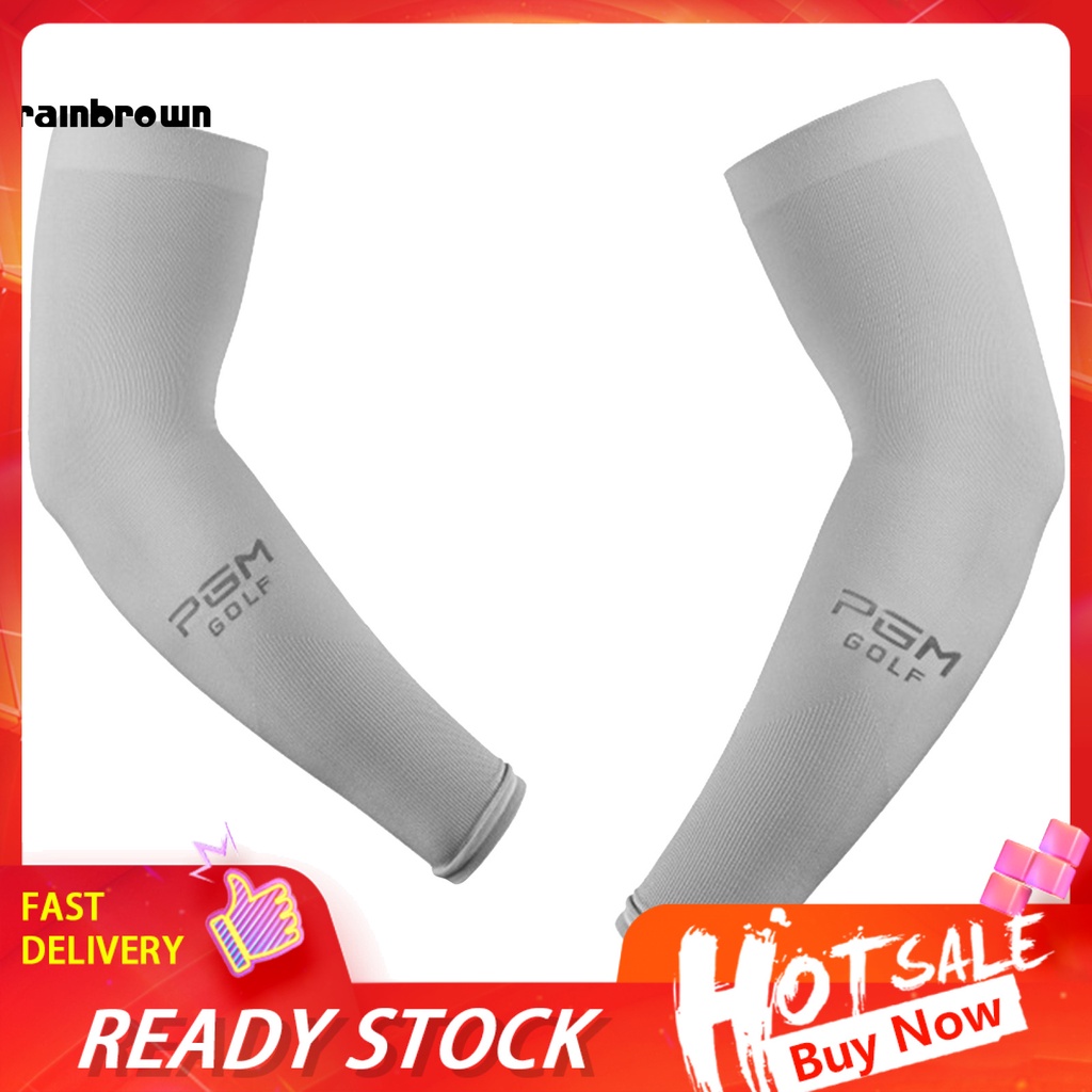 Găng cánh tay chơi golf bằng lụa lạnh đa năng