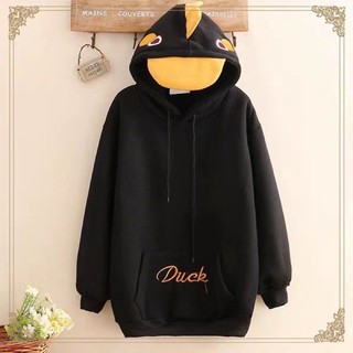 Áo hoodie gấu Pôh và vịt Duck siêu cute cho mùa lạnh