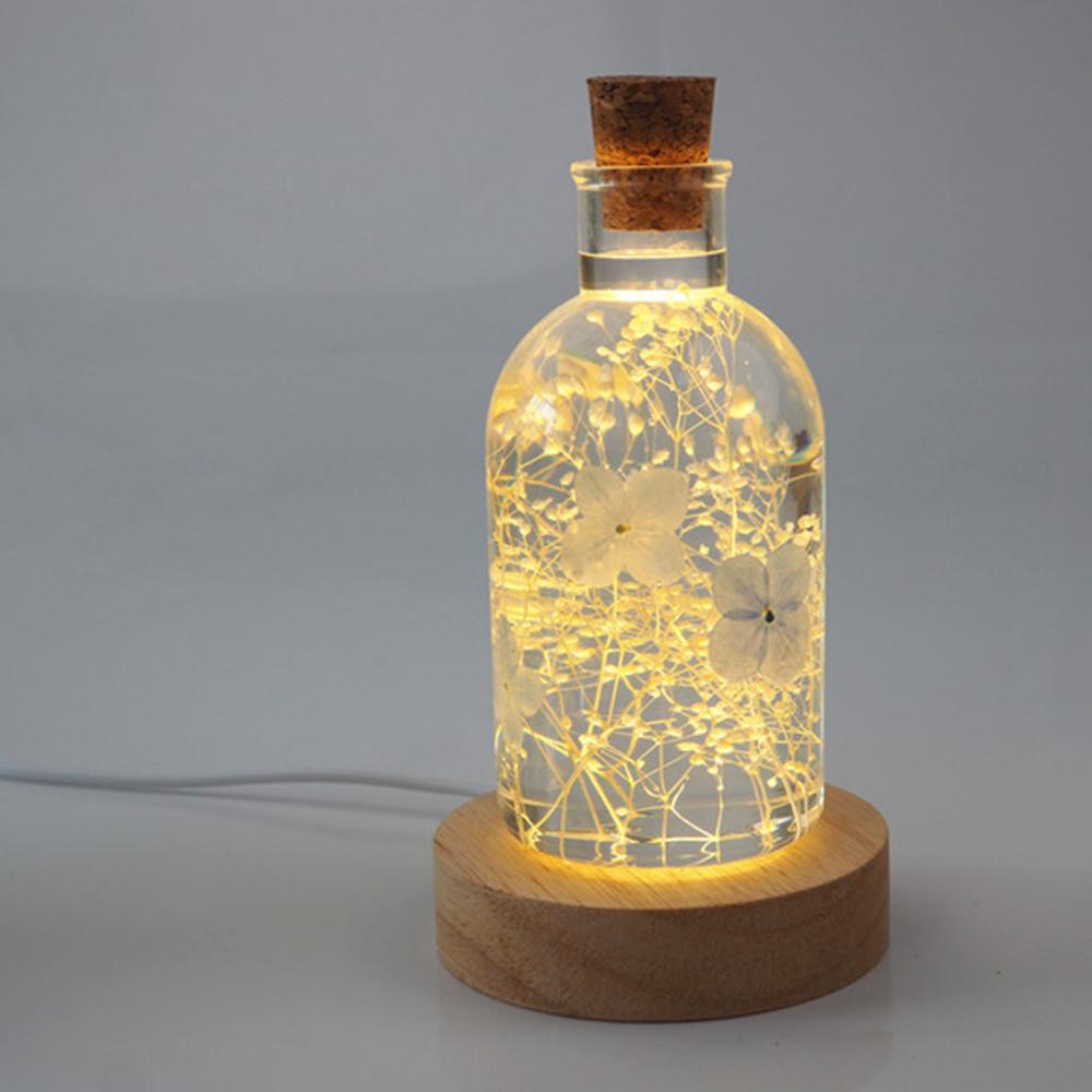 WTTLE Khuôn Silicone Làm Đèn Lọ Thủ Công DIY