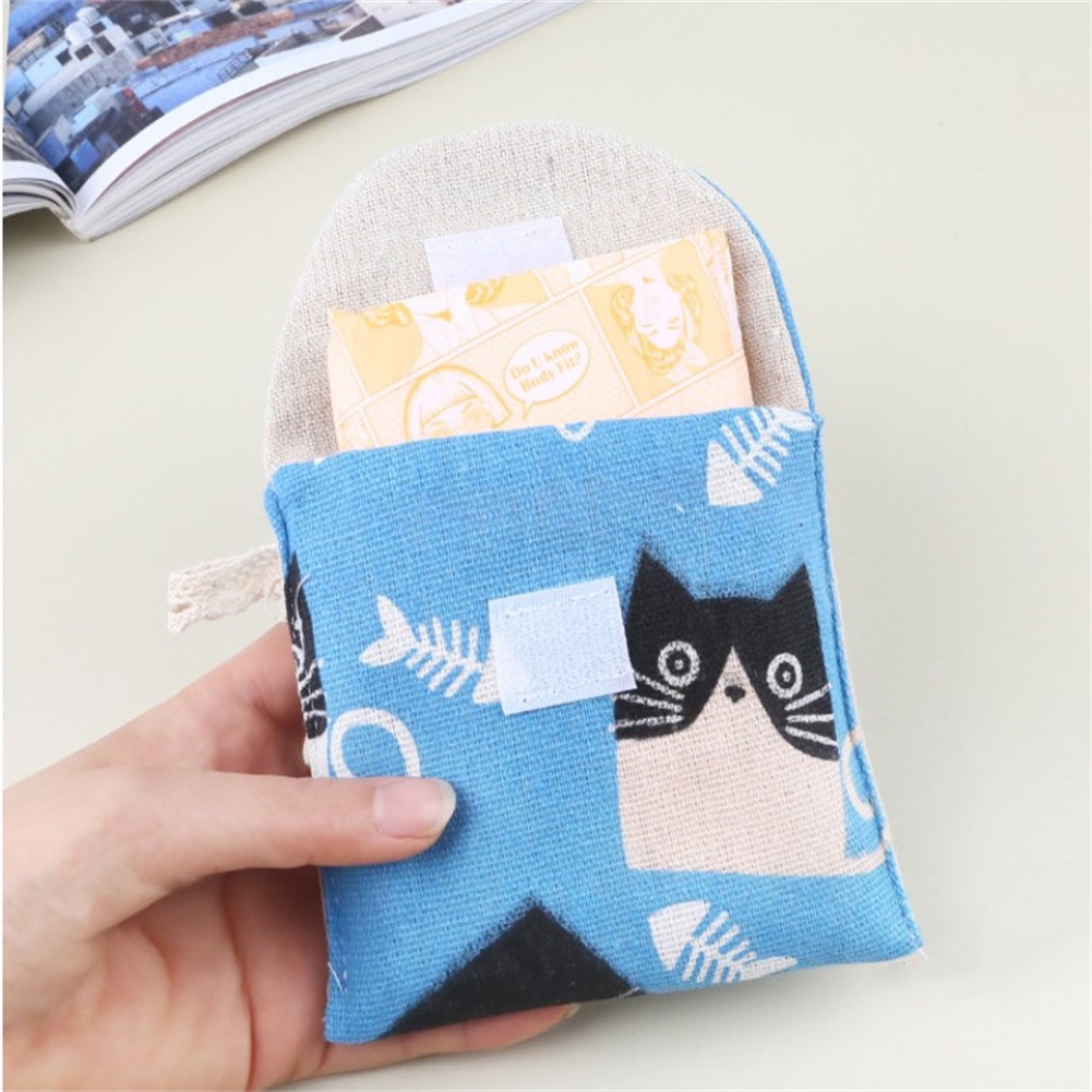 Túi Đựng Băng Vệ Sinh / Mỹ Phẩm Tiện Dụng Dành Cho Nữ