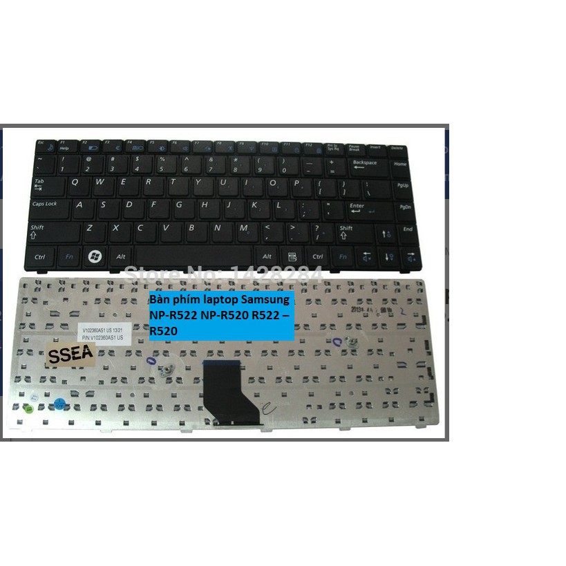 Bàn phím laptop Samsung R522/R520