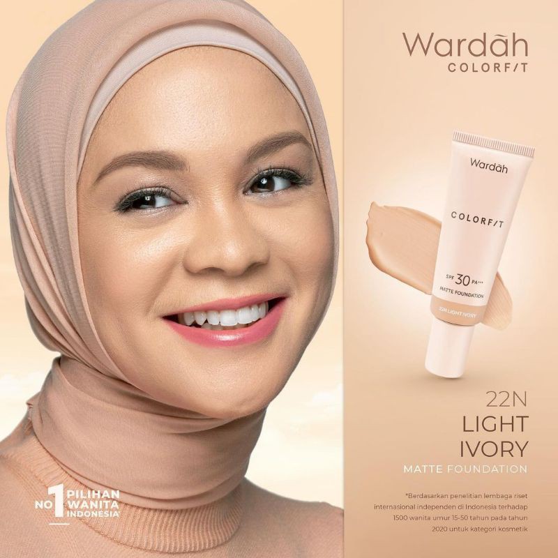 (hàng Mới Về) Kem Nền Lì Màu Wardah