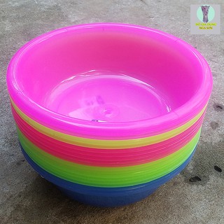 Chậu nhựa trong song long 28 cm