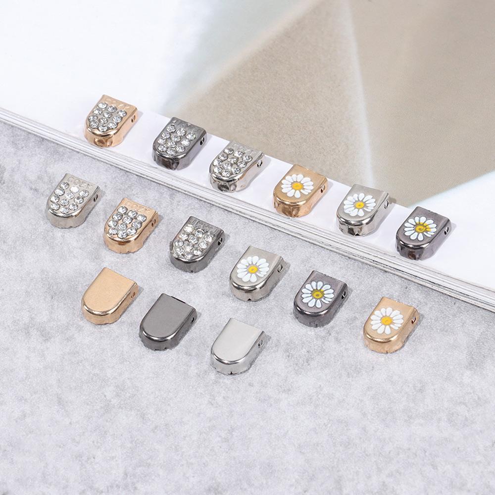 Bộ 10 Đầu Khóa Dây Giày Bằng Kim Loại Nhiều Màu