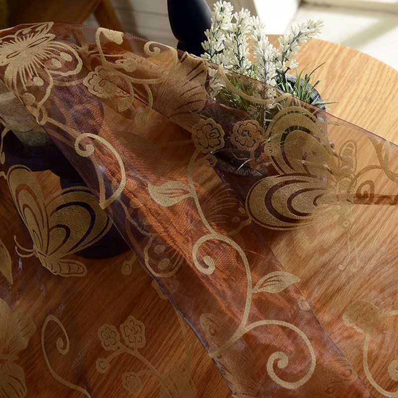 Rèm cửa trang trí nhà hình bướm