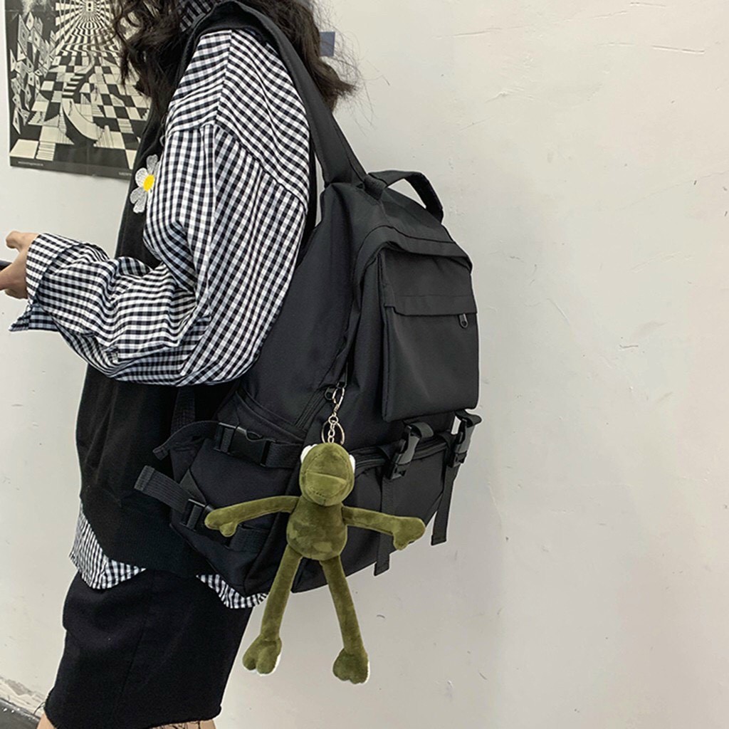 Balo Laptop học sinh sinh viên đi học chống thấm nước - Trơn