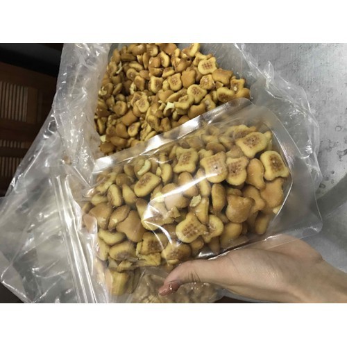 Bánh gấu nhân kem cực ngon DTFood 1kg