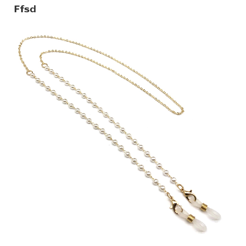 Dây Chuỗi Ngọc Trai Đeo Mắt Kính Chống Rơi Thời Trang Cho Nữ