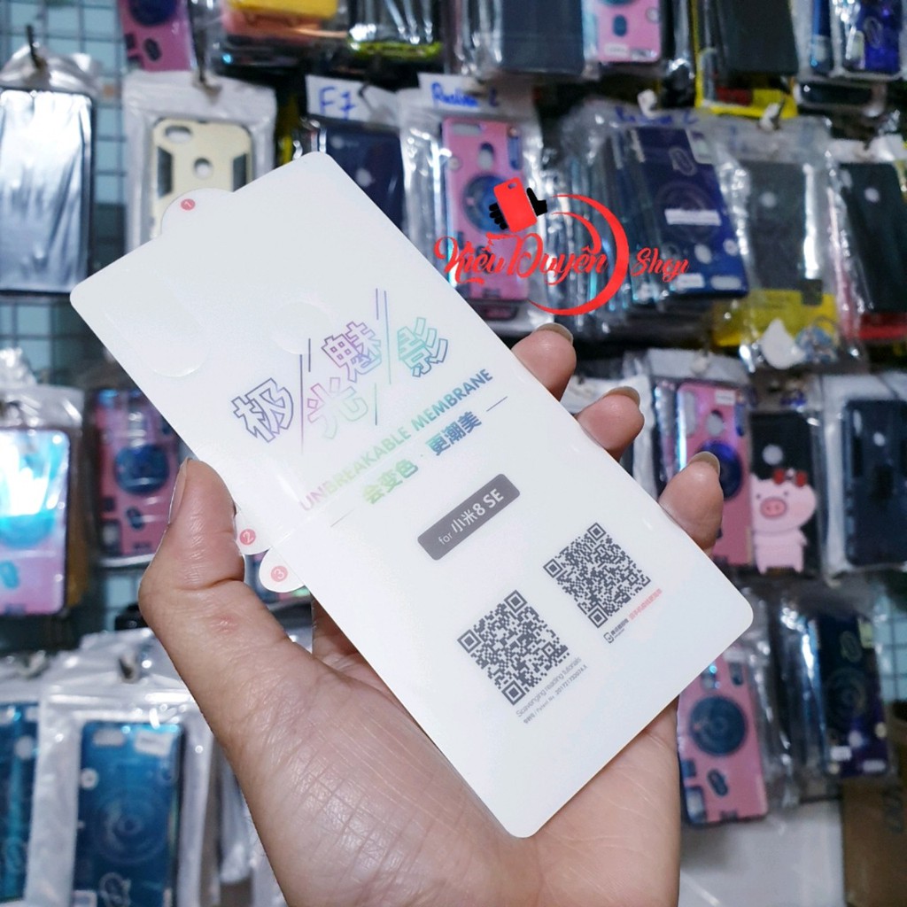 Miếng dán PPF mặt sau cho Xiaomi Mi 8,Mi 8 Lite,Mi 8 SE