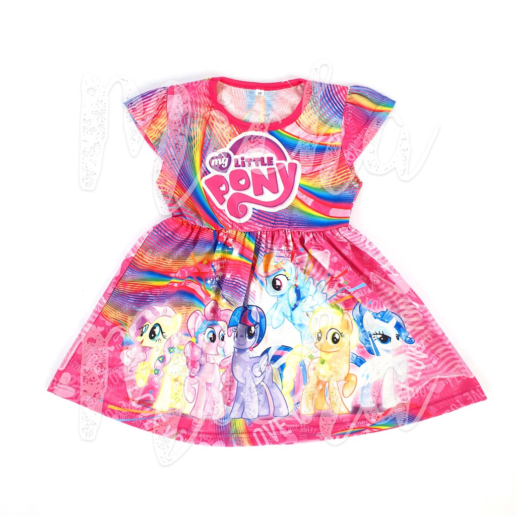 Áo Thun In Hoạt Hình My Little Pony Đáng Yêu Dành Cho Trẻ 6 Tháng - 4 Tuổi