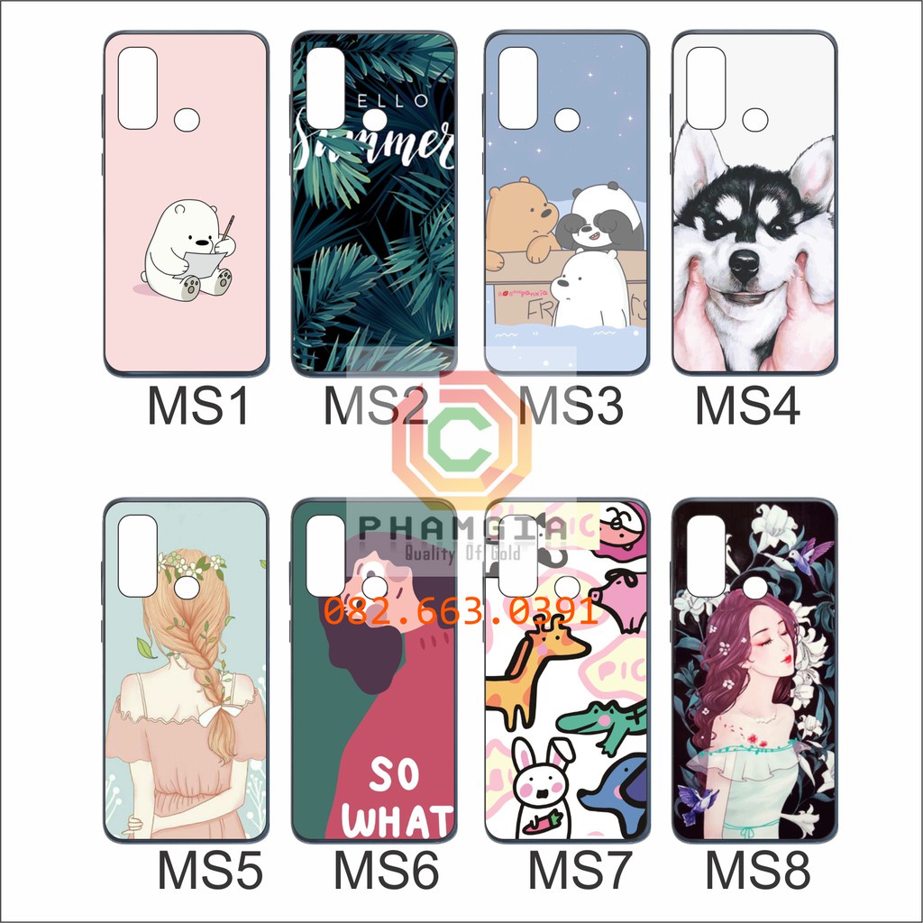 Ốp lưng Vsmart Live 4 in hình dễ thương (P2)