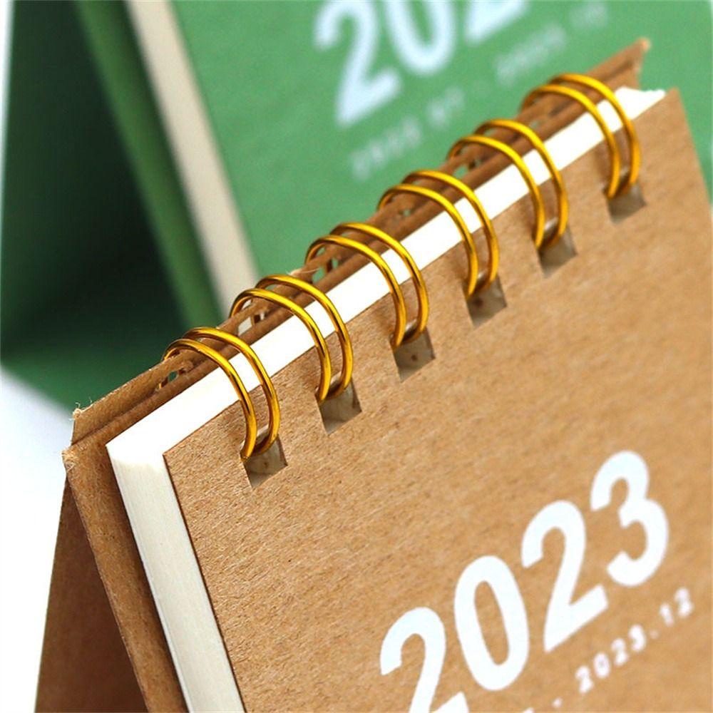 Lịch Để Bàn Màu Sắc Đơn Giản Agenda 2023