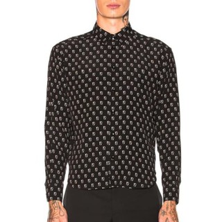 Sơ mi Saint Laurent Paris Lá Bài