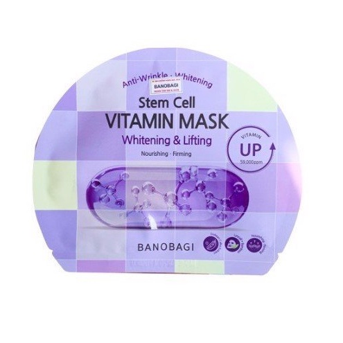 Mặt nạ dưỡng da Banobagi Stem Cell Vitamin Mask Caro