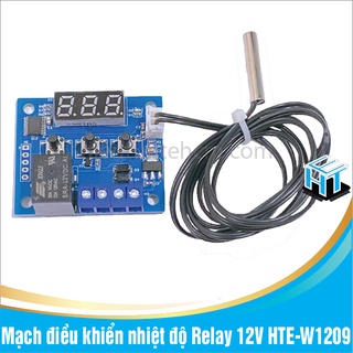 Mạch điều khiển nhiệt độ Relay 12V HTE-W1209