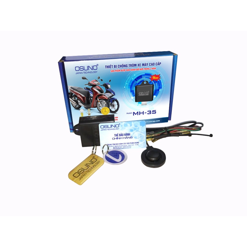 Thiết Bị Chống Trộm Thông Minh MH-35 Osuno Japan Dành Cho Xe Máy