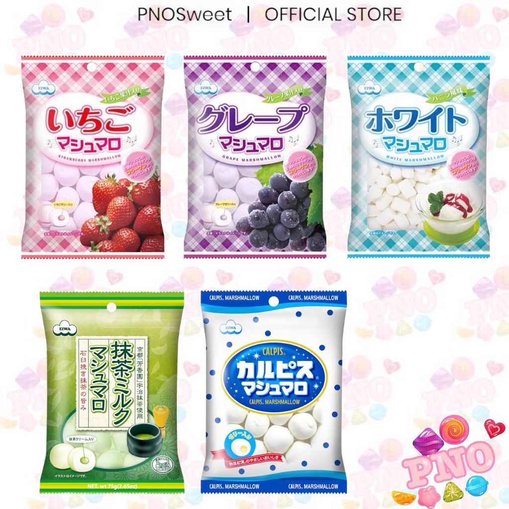 Kẹo Marshmallow đủ vị Nhật Bản