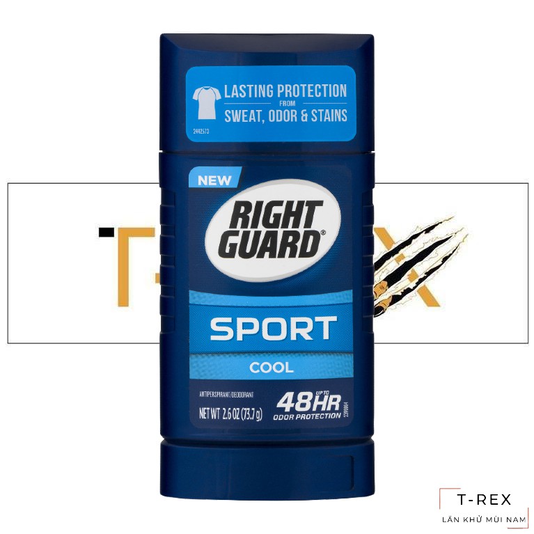 [FREESHIP] Lăn Khử Mùi Right Guard Sport Cool 73Gr (Sáp Trắng)