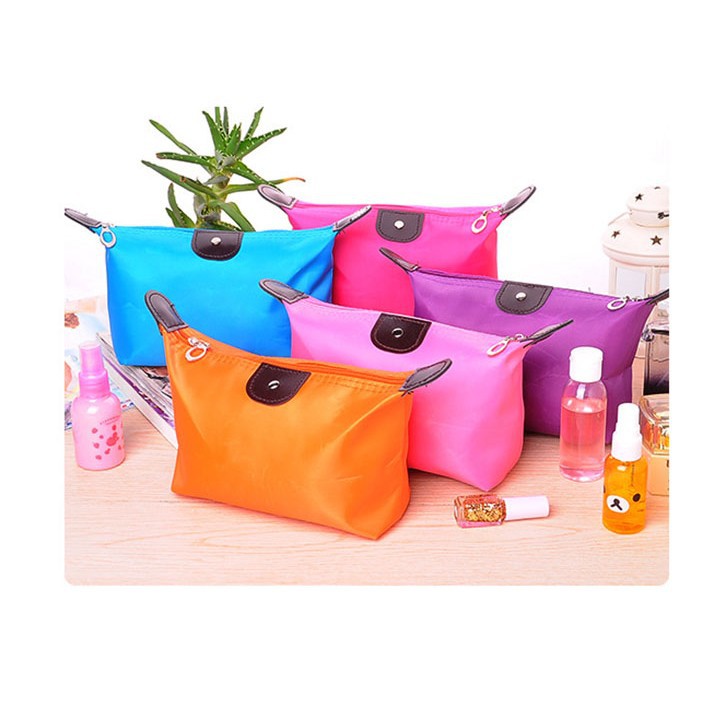Túi dựng mỹ phẩm MÀU TRƠN