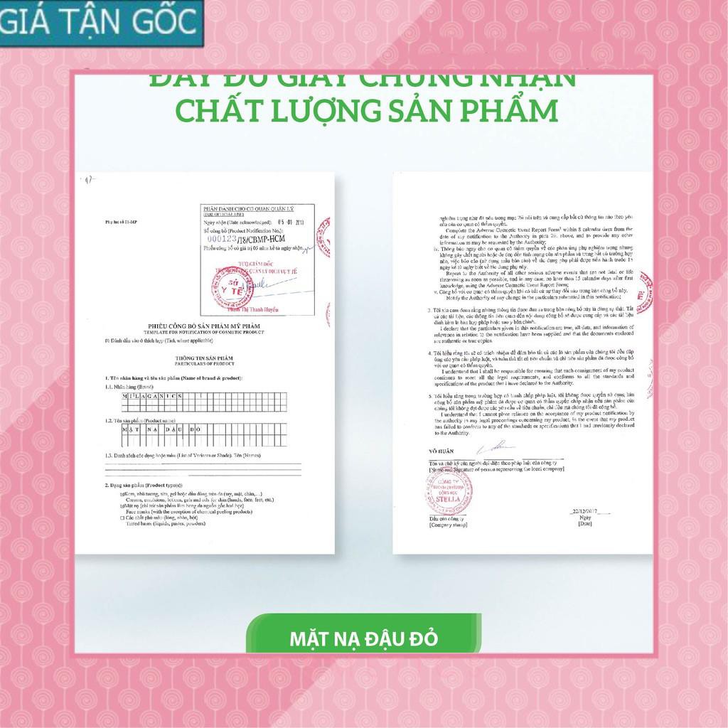 [GIÁ TẬN GỐC] Combo 3 Hũ Bột Trắng Da, Dưỡng Ẩm: Bột Đậu Đỏ, Bột Yến Mạch, Bột Cám Gạo MILAGANICS (100g/ Hũ) [EH]