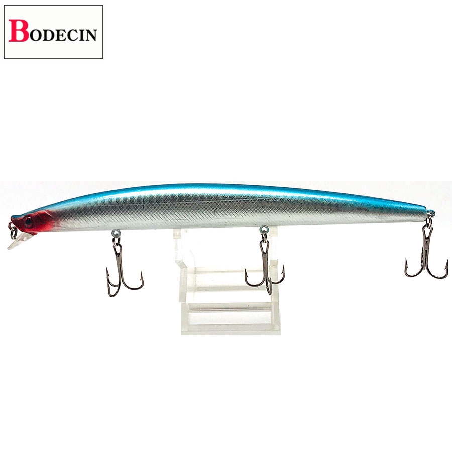 Mồi Câu Cá Giả Bằng Nhựa Cứng 23.4g 18cm