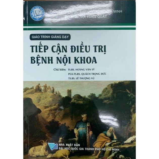 Sách - Tiếp cận điều trị bệnh nội khoa thường gặp (giáo trình giảng dạy đại học) (Bìa đen)