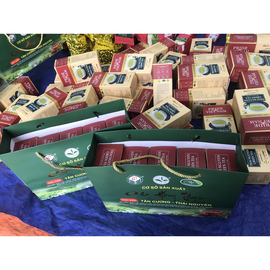 TÚI XÁCH ĐỰNG CHÈ BIẾU TẾT- ĐỰNG CHÈ THÁI NGUYÊN 1KG