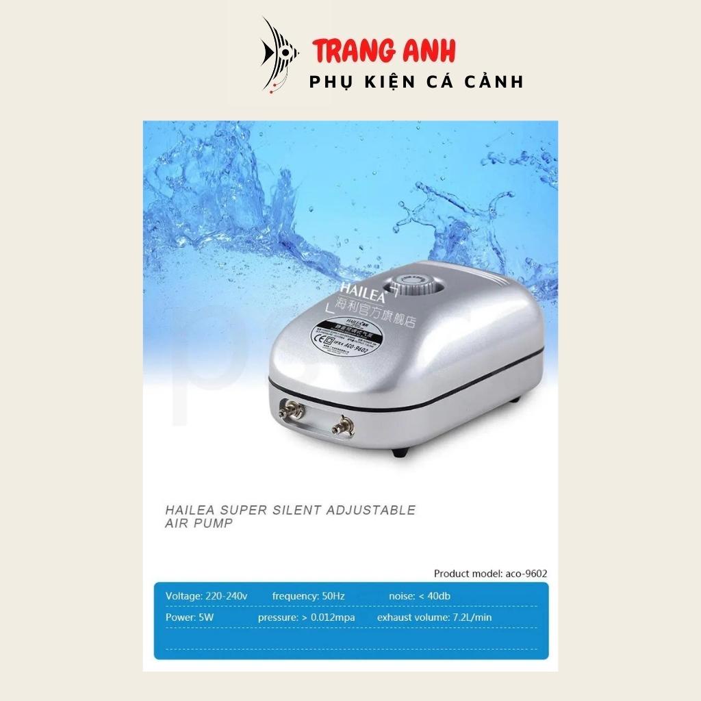 Máy sủi oxy cho bể cá cảnh Hailea ACO 9601, 9602, 9610  tiết kiệm điện