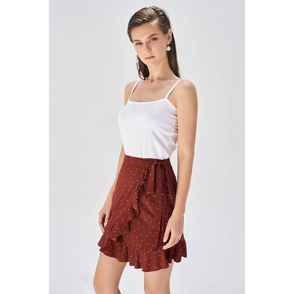 [Mã FAMALLT5 giảm 15% đơn 150k] Atous Chân váy chấm bi dây buộc Dotty | BigBuy360 - bigbuy360.vn