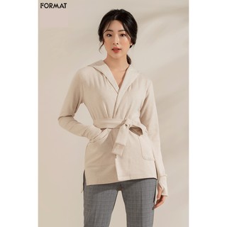 Áo khoác chống nắng nữ FORMAT Cooling mũ liền ngăn tới 99,7% Tia UV E2/F9UVJ-022C