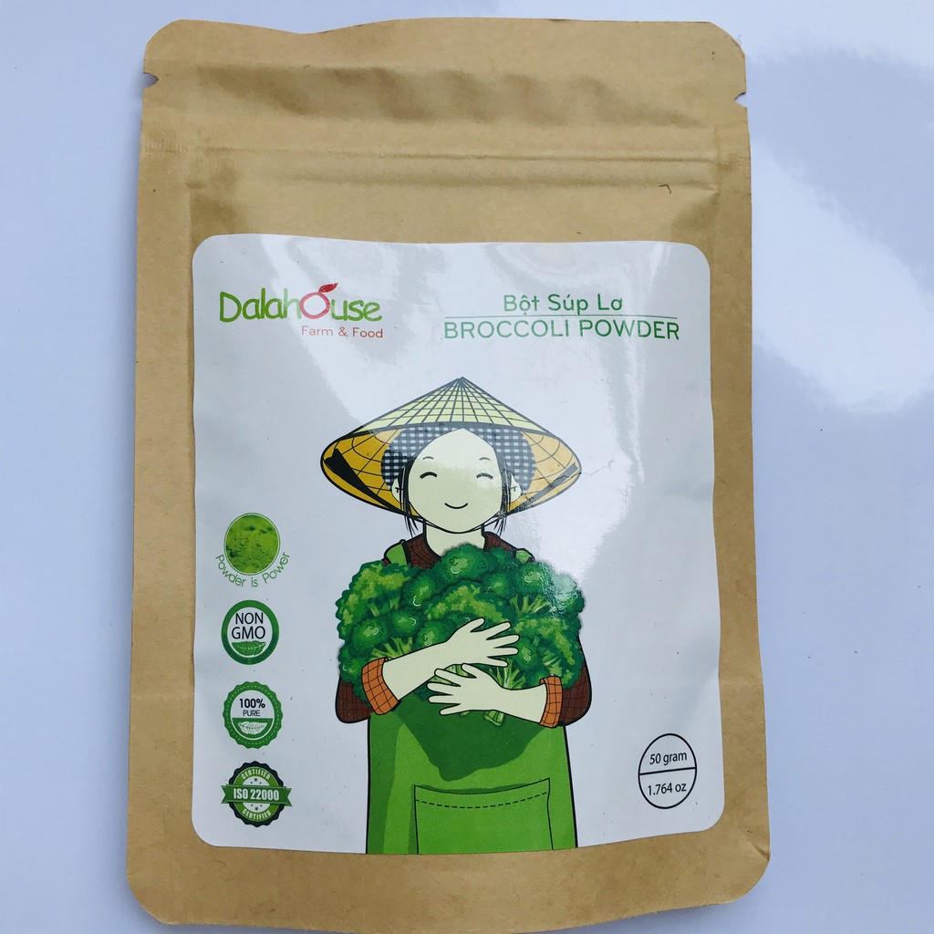 Bột súp lơ (bông cải xanh) nguyên chất Dalahouse | BigBuy360 - bigbuy360.vn