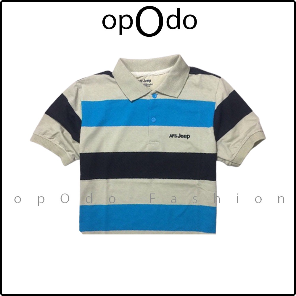 Áo thun nam cổ bẻ sọc đẹp Jee OPBS026 - opOdo Fashion