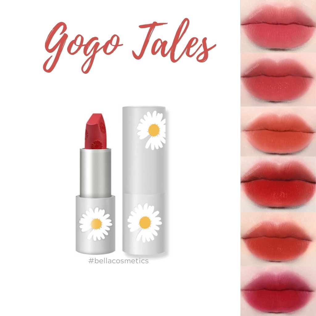 Son GOGO TALES Hoa Cúc Heartbeat Soft Mist Lipstick