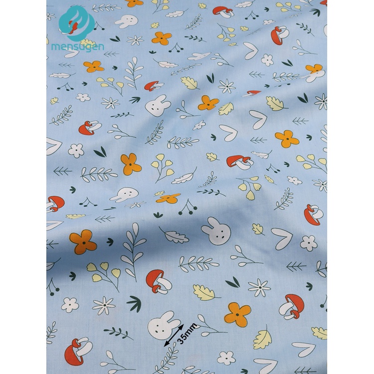 Tấm Vải 100% cotton Họa Tiết Hoạt Hình Đáng Yêu