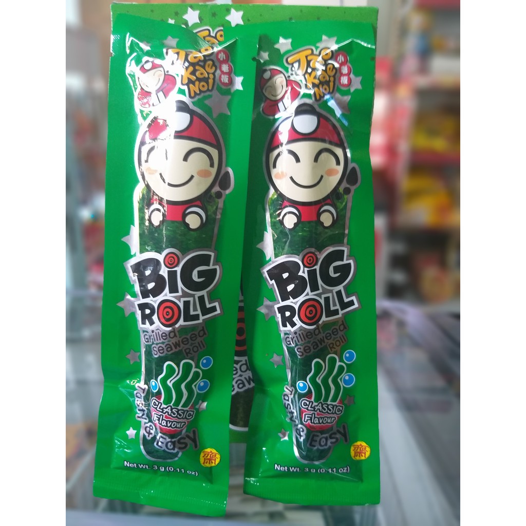 Snack rong biển cuộn Big Roll Thái Lan