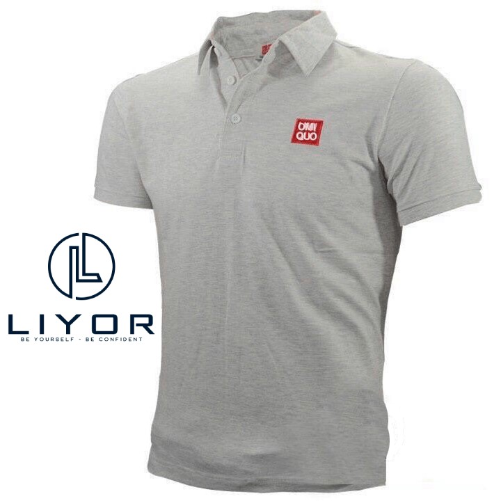 Áo thun nam polo có cổ trơn thiết kế đơn giản cao cấp phông suông Liyor- BATCS4003 | BigBuy360 - bigbuy360.vn