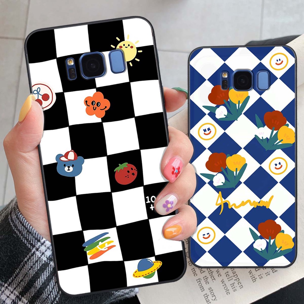 Ốp Samsung S8 / S8 Plus / S8+ họa tiết hoa, gấu thời trang, ốp dẻo bền đẹp