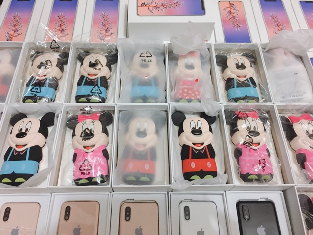 Máy điện thoại chuột mickey _ Máy đôi cho các bạn iu nhau