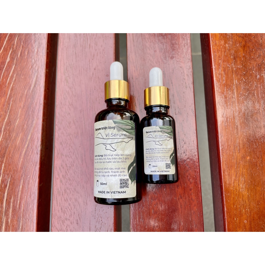 Serum hỗ trợ triệt lông 𝐕𝐢 𝐒𝐞𝐫𝐮𝐦 by Vi Waxing