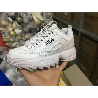 [ Ảnh Thật + Fullbox ] Giày Fila Trắng