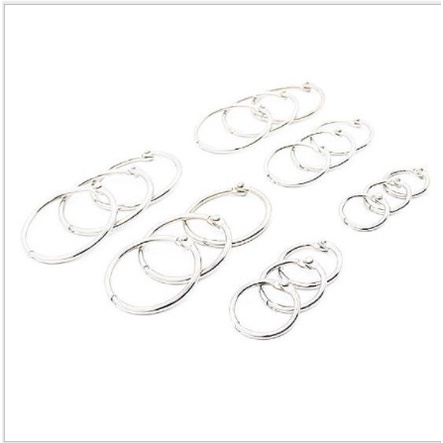 1 Khoen Đóng Gáy Sách,còng sắt làm flashcards, sổ còng size 20/25/30/35/40/45mm