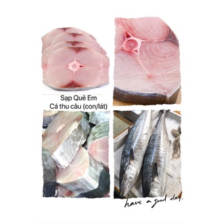 Cá thu câu (lát) - 0.5kg (~ 3-5 lát)