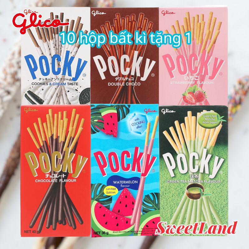 Bánh que phủ kem Pocky hộp 40g