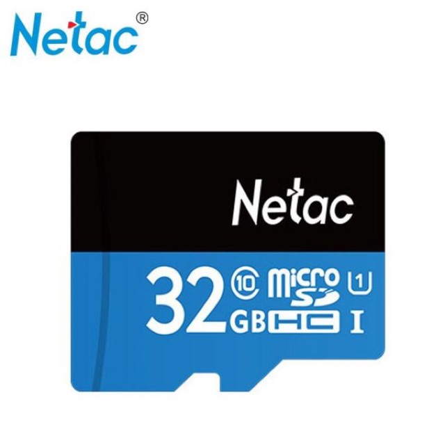 Thẻ nhớ chính hãng Netac 32GB Micro SD Class 10