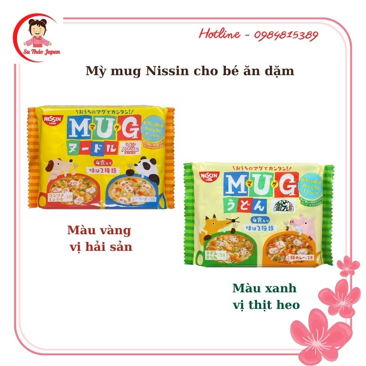 [Hsd 11/2023] Mì Mug Vàng Cho Bé (Mẫu Mới Nhất)