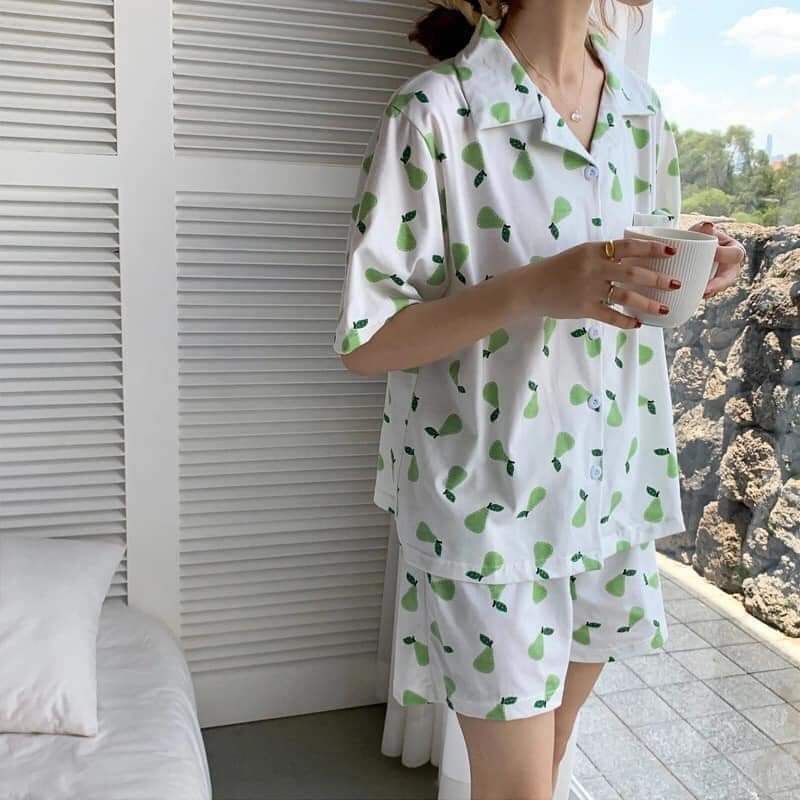 Bộ Pijama Đùi Nữ Hoạ Tiết siêu Xinh | BigBuy360 - bigbuy360.vn