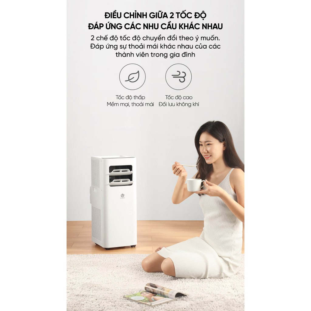 Máy lạnh di động thông minh Xiaomi New Widetech KY-26EAW1