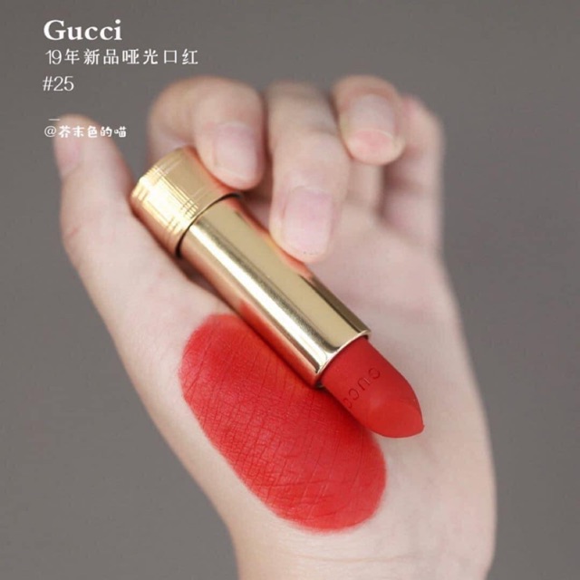 Son gucci màu số 25