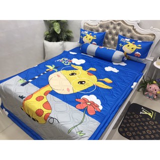 Drap thun lạnh 5D cao cấp mẫu cho bé 01